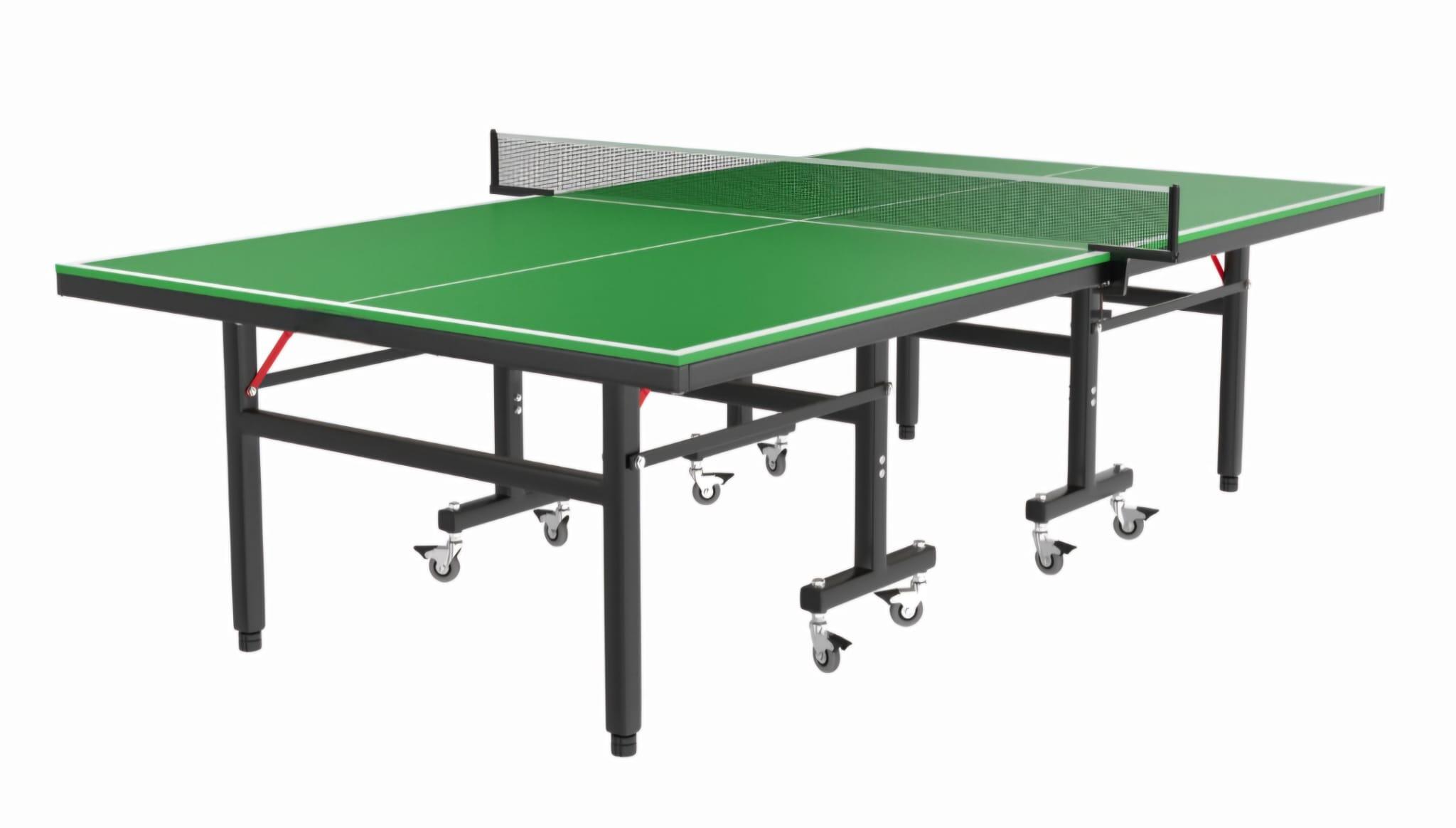 Masa tenis interior sau exterior Green Forest cu palete si mingi