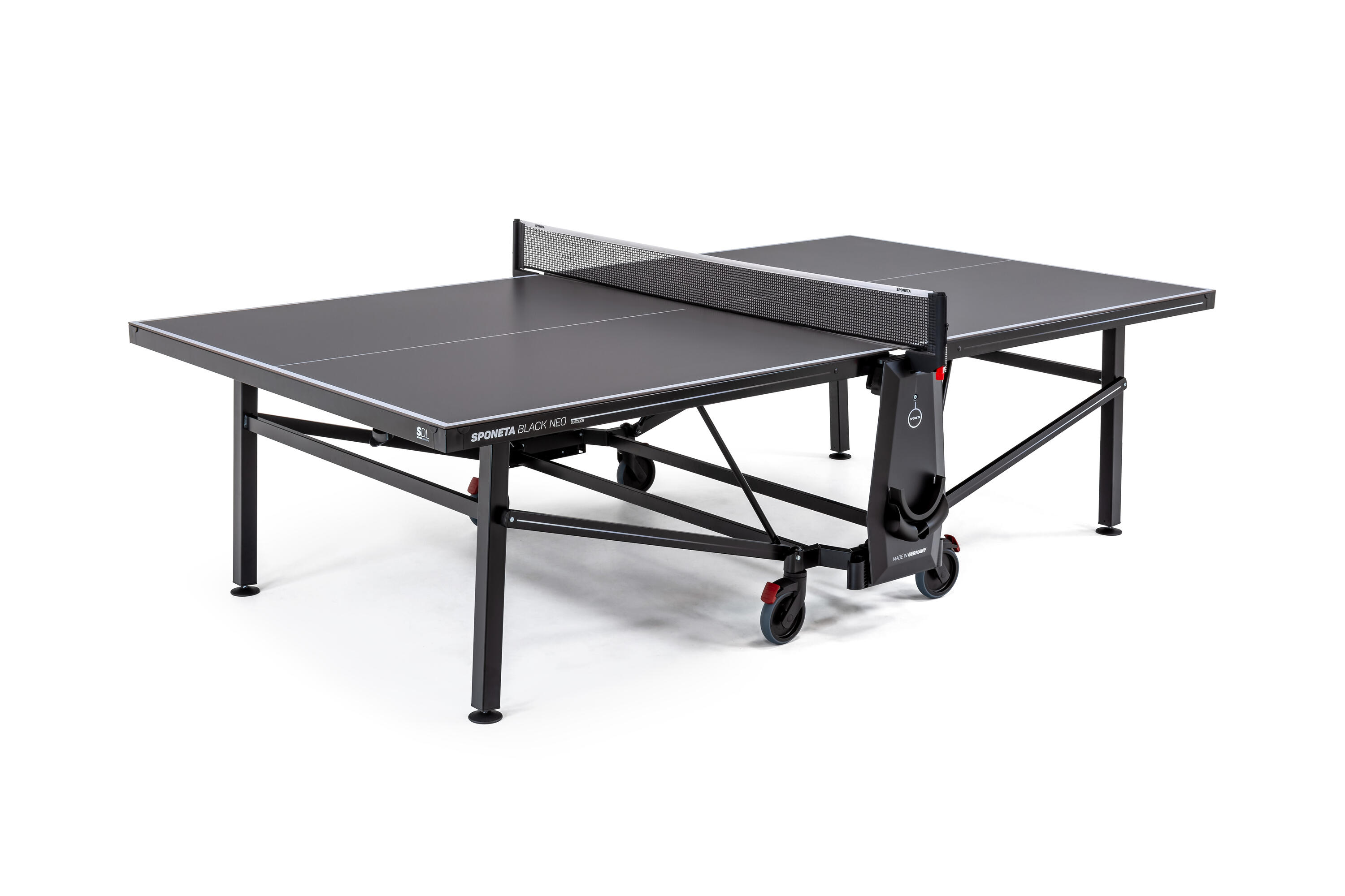 Masa tenis SDL Black Neo Outdoor Sponeta